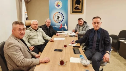 Merzifon TSO’da Toplantı