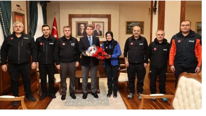 AFAD’ın Kuruluş Yıl Dönümünde Valilik Ziyareti