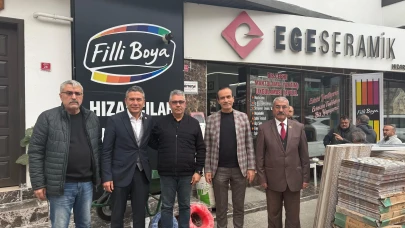 MHP’den Esnafa Ziyaret