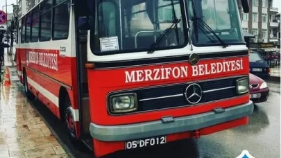 Merzifon Belediyesi'nden Otobüs Hizmeti
