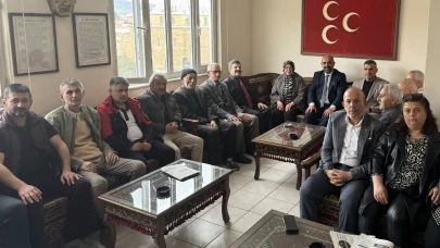 MHP Merzifon Teşkilatı Bayram Coşkusunu Birlikte Yaşadı