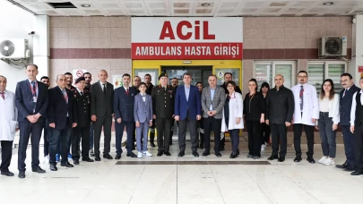 Protokolden Anlamlı Bayram Ziyareti