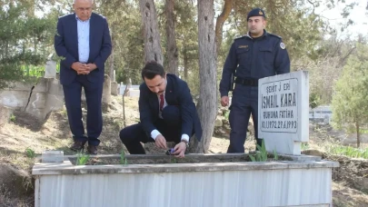 Göynücek’te Bayram Öncesi Şehitlik Ziyareti