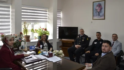 Gümüşhacıköy Protokolünden Görev Başındaki Personele Ziyaret