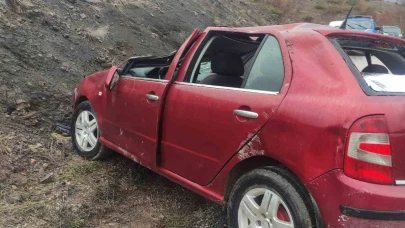 Gümüşhane’de uçuruma yuvarlanan araçtaki yaşlı kadın öldü