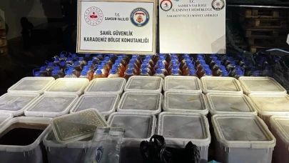 Balıkçı teknesine kaçak bal operasyonu: 1 ton 240 kilo bal ele geçirildi