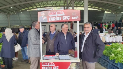 İmamoğlu İçin İmzalar Taşova’da Atıldı!