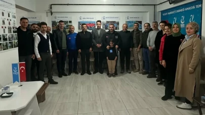 AFAD İl Müdürü Abdullah Sarıçiçek, Yesevi Sohbetlerinde Konuk Oldu