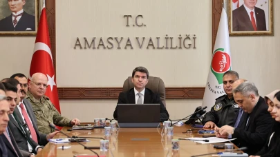Amasya’da İl Güvenlik ve Asayiş Toplantısı Gerçekleştirildi