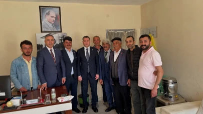 CHP Heyetinden Kazankaya’ya Destek Ziyareti