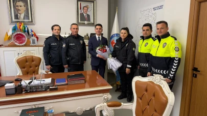 Kaymakam Kartal’dan Polis ve Kütüphane Haftasına Anlamlı Kabul