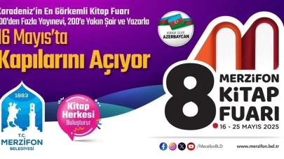Merzifon 8. Kitap Fuarı’nda 17 Mayıs Coşkusu: Ünlü Yazarlar Okurlarıyla Buluşuyor