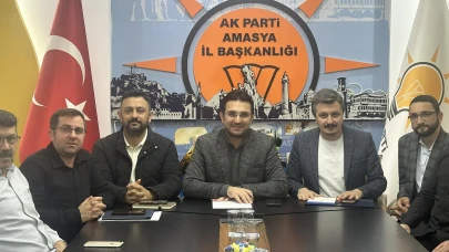 AK Parti Amasya Teşkilatında Haftalık Değerlendirme Toplantısı