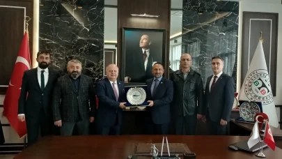 Amasya Baro Başkanı Subaşı’ndan Tokat Barosu’na Nezaket Ziyareti