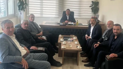 MHP Amasya İl Teşkilatı'ndan İl Özel İdaresi'ne Ziyaret