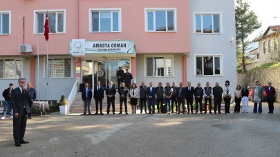 Amasya Orman Bölge Müdürlüğü’nde Bayramlaşma Töreni Düzenlendi