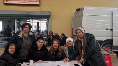 Gümüşhacıköy’de Halk İmamoğlu İçin İmza Veriyor