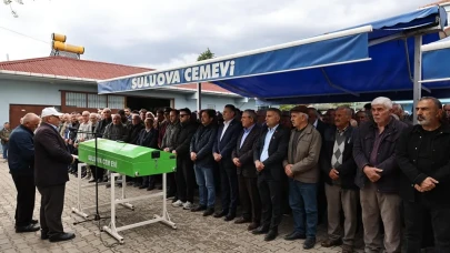 CHP heyeti Özer'in cenaze törenine katıldı