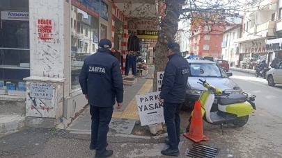 KALDIRIM İŞGALİNE İZİN YOK!