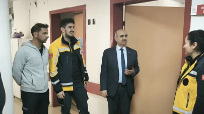 Göynücek 112’ye Destek Ziyareti!