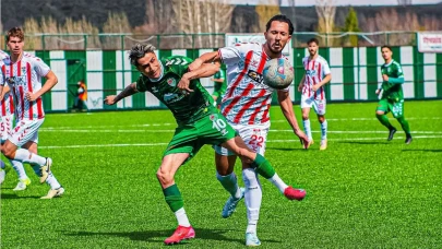 Amasyaspor FK, Kelkit Deplasmanından bir puanla dönüyor: 3-3