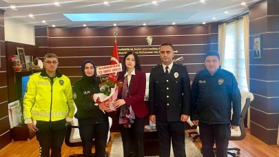 Hamamözü’nde Polis Haftası’na Anlamlı Kutlama