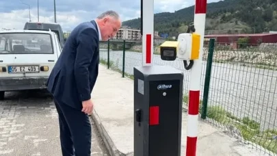 Başkan Özalp'ten Taşova Otogarı İçin Plaka Tanıma Sistemi İncelemesi
