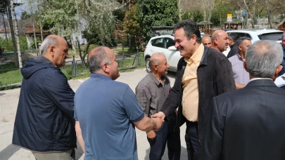 Haluk İpek’ten Yenice’de Üreticiye Destek Mesajı