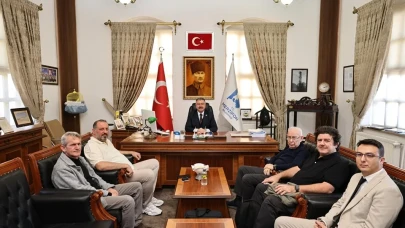 Başkan Alp Kargı, Misafirlerini Ağırlamaya Devam Ediyor