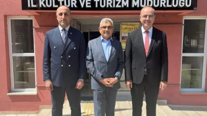 Akif Gülle'den Amasya İl Kültür ve Turizm Müdürlüğü'ne Ziyaret