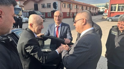 Milletvekili Ahlatcı ve 15 Temmuz Gazisi Aslan’dan Polis Haftası’na Anlamlı Ziyaret