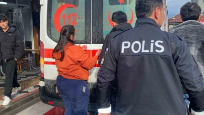 Falçatalı tekmeli kavga:1 yaralı
