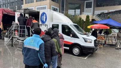 Çorum Belediyesinden içleri ısıtan sıcak çorba ikramı