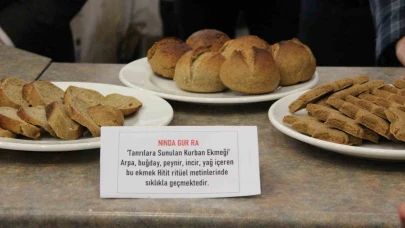 Çorum’da binlerce yıllık Hitit ekmeği görücüye çıktı