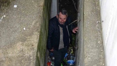 İki duvar arasına sıkışan yaşlı adam kurtarıldı