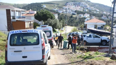 Yüksekten düşen işçi yaralandı