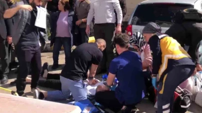 Taburcu olduğu hastanenin önünde kalbi durdu, kalp masajı ile hayata döndü