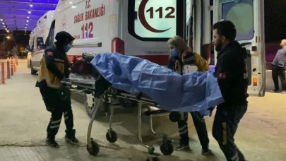 Takla atan otomobil hurdaya döndü: Karı-koca yaralandı