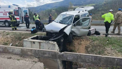 Trafik kazalarında 3 kişi yaralandı