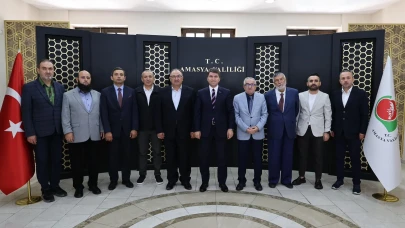 Merzifon OSB Müteşebbis Heyetinden Vali Önder Bakan’a Ziyaret