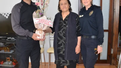Emniyet Müdürü Saraç’tan Şehit Annesine Anlamlı Ziyaret