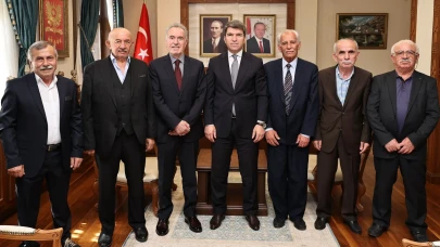 Vali Bakan’a Dernek ve Spor Temsilcilerinden Nezaket Ziyareti