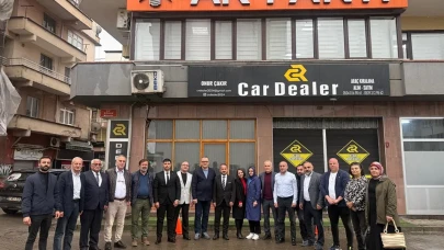 Çilez, Trabzon İlçelerinde Teşkilatla El Ele