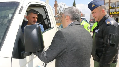 Merzifon’da Trafik Haftası Etkinliğinde Güvenlik Mesajları Verildi