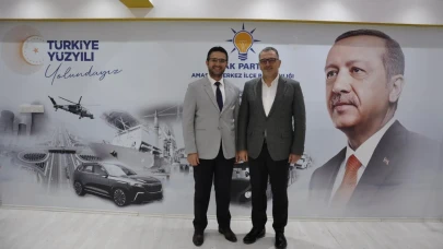 Milletvekili Hasan Çilez’den Merkez İlçe Başkanlığı’na Ziyaret