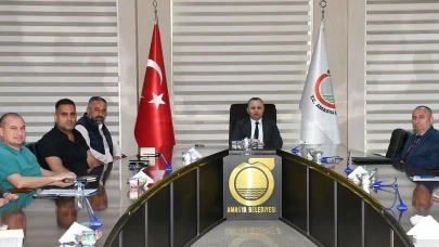 Amasya Belediyesi'nde İş Sağlığı ve Güvenliği Toplantısı Gerçekleştirildi