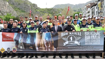 Amasya’da Trafik Haftası Etkinlikleriyle Farkındalık Mesajı Verildi
