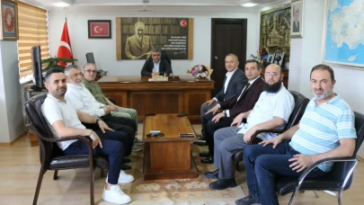 OSB'nin Yeni Yönetiminden Kaymakam Karaaslan’a Ziyaret