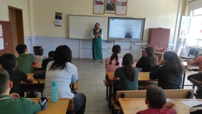 TOKİ Ortaokulu’nda Sağlıklı Yaşam Dersi!