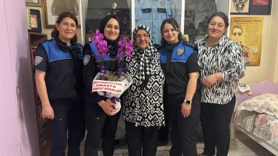 Amasya Emniyetinden Şehit Annelerine Anlamlı Anneler Günü Ziyareti